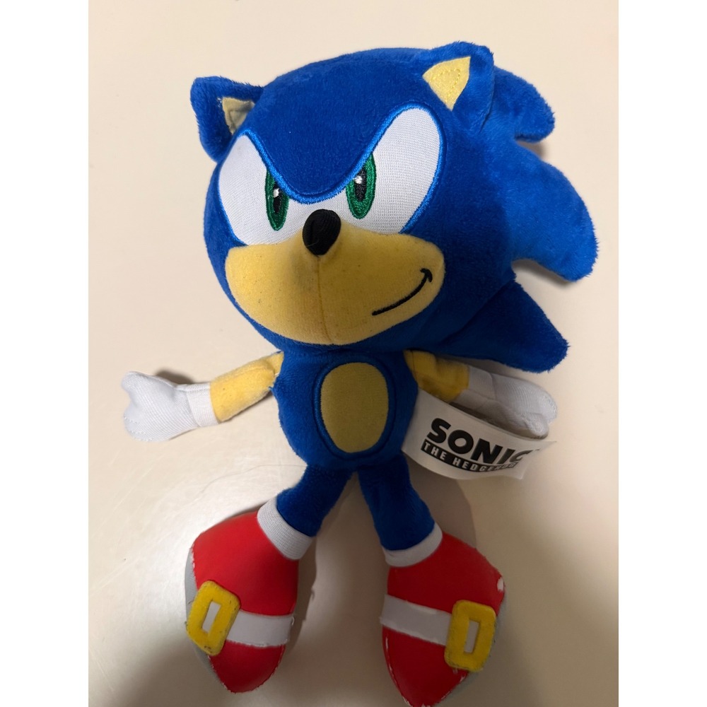Sonic the Hedgehog Plush SEGA Video Game Stuffed Animal Blue 12 Inch Toy